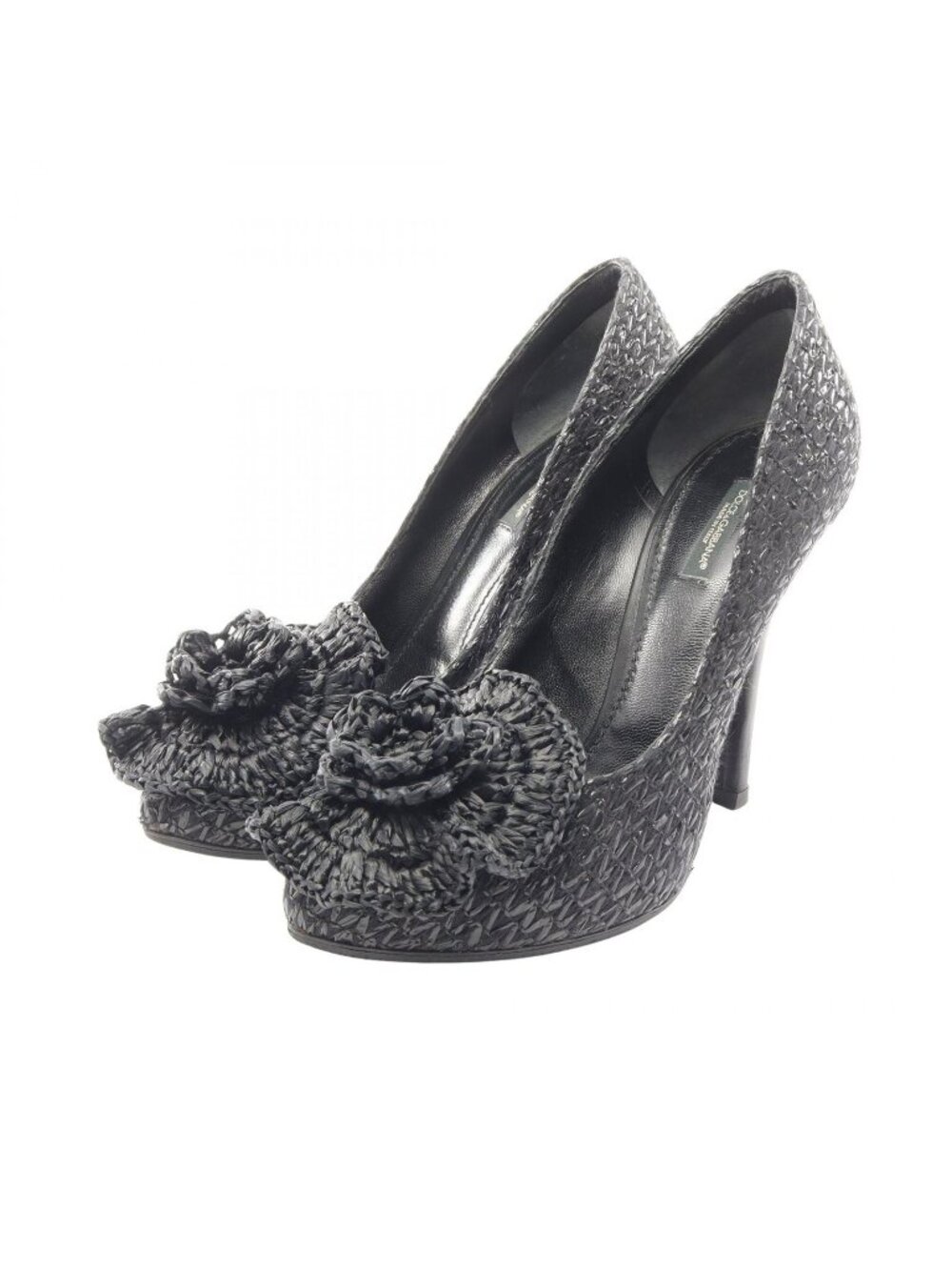 Dolce & Gabbana Pumps Flower Decoration High Heels